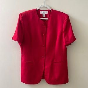 RENA ROWAN Vintage Short Sleeve Blazer